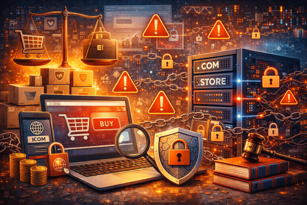 Protecting Online Retail Infrastructure in Competitive and Litigious Markets